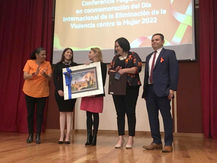 IMPARTEN PONENCIA DE ELIMINACIÓN DE VIOLENCIA CONTRA LA MUJER.