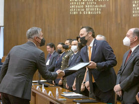 ASISTE GOBERNADOR A LA ASAMBLEA ANUAL LVII DE LA COPARMEX.