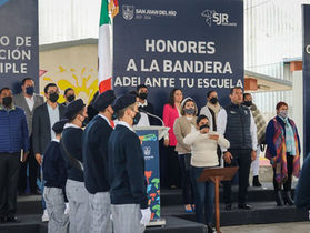 MUNICIPIO DE SAN JUAN DEL RÍO CONSTRUIRÁ TECHUMBRE EN EL CAM LA ROSA AZUL.