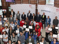 INFONAVIT RECONOCIÓ A EMPRESAS DE DIEZ PLUS.