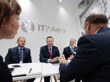 MAURICIO KURI ESTRECHA LAZOS COLABORATIVOS CON ITP AERO EN REINO UNIDO.