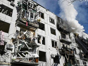 Las tropas rusas cruzan la frontera en la región de Kiev.