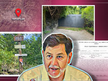 CASA DE GERARDO FERNÁNDEZ NOROÑA FUE REGISTRADA APENAS HACE UN MES Y SON TIERRAS COMUNALES.