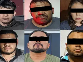 EN QUERÉTARO, FUERZAS FEDERALES DETIENEN A SEIS PERSONAS RELACIONADAS CON UNA CÉLULA DELICTIVA.