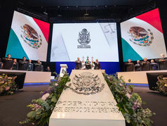 Mauricio Kuri asiste al 2.° Informe del Poder Judicial: Querétaro lidera con Inteligencia Artificial y Justicia Oral.