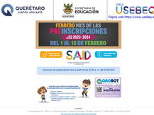 SE PREPARA USEBEQ PARA PROCESO DE PREINSCRIPCIONES.