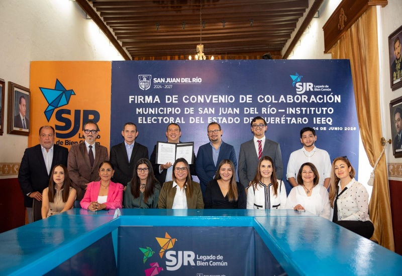Grisel Muñiz destacó que el Municipio de San Juan del Río realiza un trabajo importante en materia de participación ciudadana, pues, incluso, recordó, cuenta con un Reglamento para la Participación Ciudadana, aprobado en julio del 2025.
