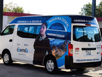 SEDESOQ ATIENDE A MÁS DE 10 MIL ESTUDIANTES CON TRANSPORTE ESCOLAR GRATUITO.