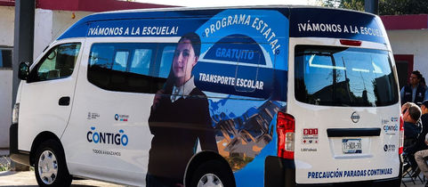 SEDESOQ ATIENDE A MÁS DE 10 MIL ESTUDIANTES CON TRANSPORTE ESCOLAR GRATUITO.