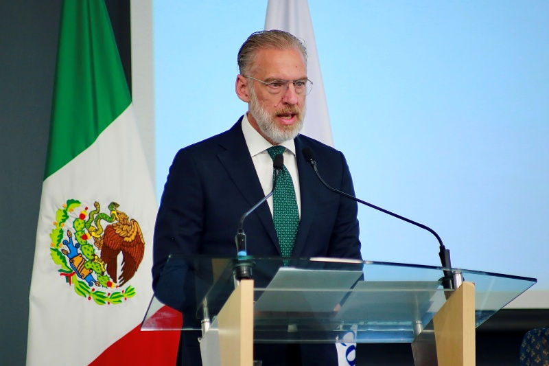 Inaugura Marco Del Prete Foro Nacional de Energía y Sustentabilidad.