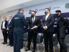 EGRESA 3ER GRUPO DE POLICÍAS QUERETANOS CAPACITADOS POR POLICÍA NACIONAL DE COLOMBIA.