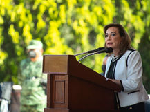 Guadalupe Murguía Gutiérrez exhortó a las y los queretanos a trabajar para lograr un mejor México.
