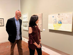 Inauguran exposición de arte abstracto en el MAQRO.