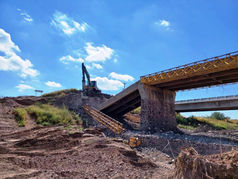 RECONSTRUIRÁN EL PUENTE SOBRE EL RÍO PARRAL EN CAMARGO.