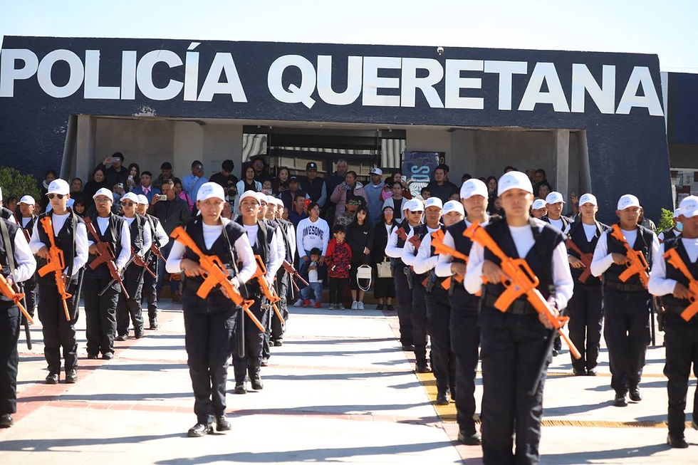 “Cómo se Forma un Policía Queretano”, impulsado por el Centro de Capacitación, Formación e Investigación para la Seguridad.