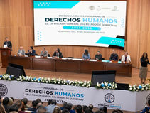 REFERENTE NACIONAL AL PONER EN MARCHA EL PRIMER PROGRAMA DE DERECHOS HUMANOS DE LA FISCALÍA.