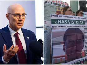 ALTO COMISIONADO DE LA ONU EVALÚA LA CRISIS DE DESAPARECIDOS.