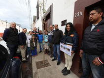 REHABILITA GOBIERNO MUNICIPAL BANQUETAS DE CALLE MARIANO JIMÉNEZ EN EL CENTRO HISTÓRICO.