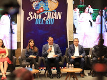 Presentan el programa de actividades de la Feria Nacional San Juan del Río 2026.