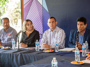 FIRMA SAN JUAN DEL RÍO CONVENIO DE COLABORACIÓN CON EL INDET.