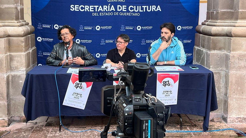 Esta primera edición participarán pintores, escultores, grabadores y fotógrafos, y aseguró que con el ArtQro se marca una nueva pauta dentro de las ferias del arte en México.