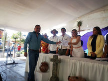 Finaliza con éxito la II Expo Cruz de Barro en la tenencia de Capula.
