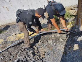 EN CATEO FGR LOCALIZA Y DESARTICULA TOMA CLANDESTINA DE HIDROCARBURO EN ESCOBEDO.
