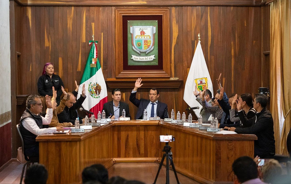 El Ayuntamiento avaló, de manera unánime, el Dictamen mediante el cual se aprueba el Decreto por el que se prohíbe, en el municipio, la interpretación y/o reproducción en eventos públicos de música, cuya temática, lírica o contenido promueva la cultura de la violencia.