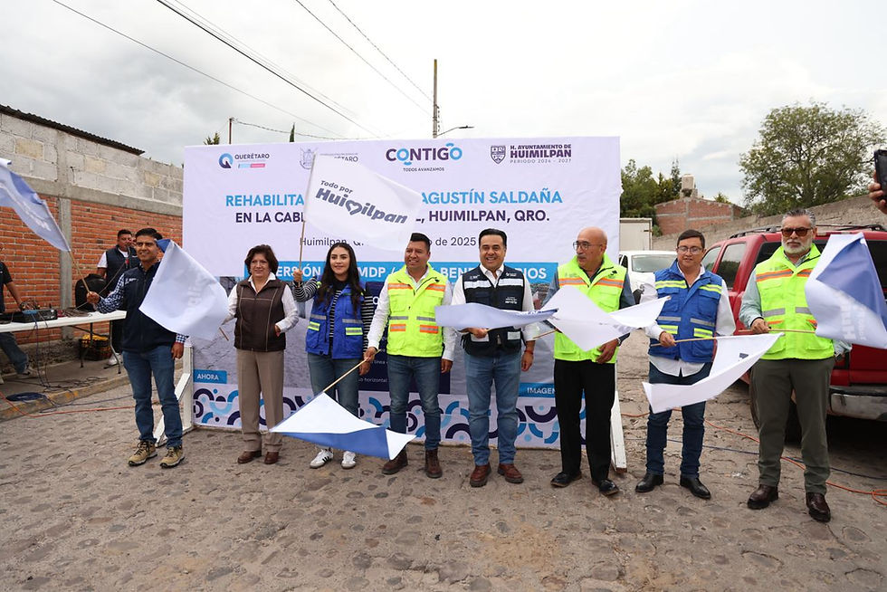 Con una inversión de 5.45 millones de pesos, la Secretaría de Desarrollo Social (SEDESOQ), concluyó la rehabilitación de la calle Agustín Saldaña.