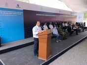 RECIBE ALCALDE ROBERTO CABRERA OBRAS POR MÁS DE 91MDP EN LA RUEDA.