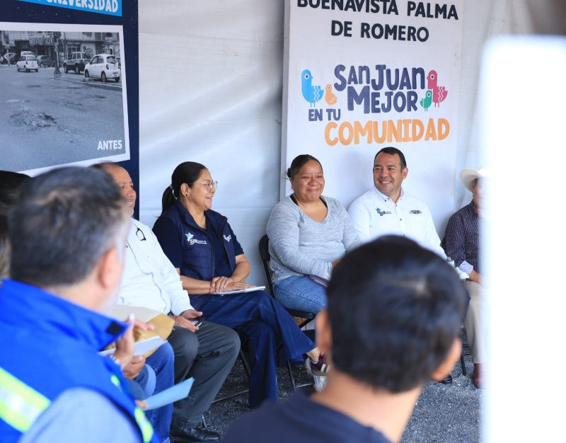 “Miércoles en Buenavista Palma de Romero”, un esquema de trabajo y cercanía que implementa la Administración Municipal en las comunidades