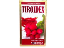 Emite COFEPRIS Alerta Sanitaria de publicidad engañosa de TIROIDEX.