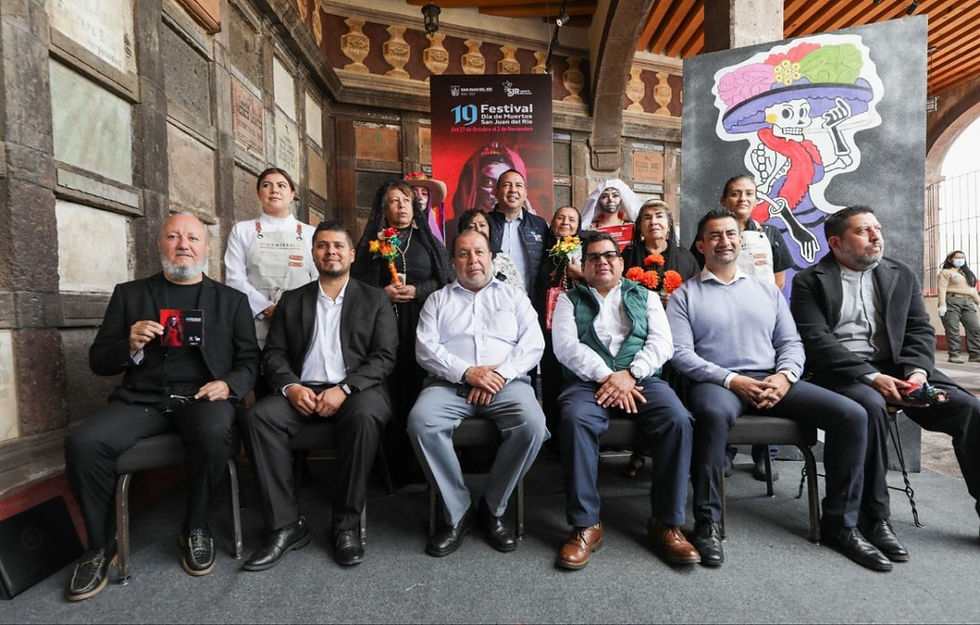 Roberto Cabrera Valencia, resaltó que, en la demarcación las festividades se viven al 100 por ciento, por ello, enfatizó, el Festival de Día de Muertos.