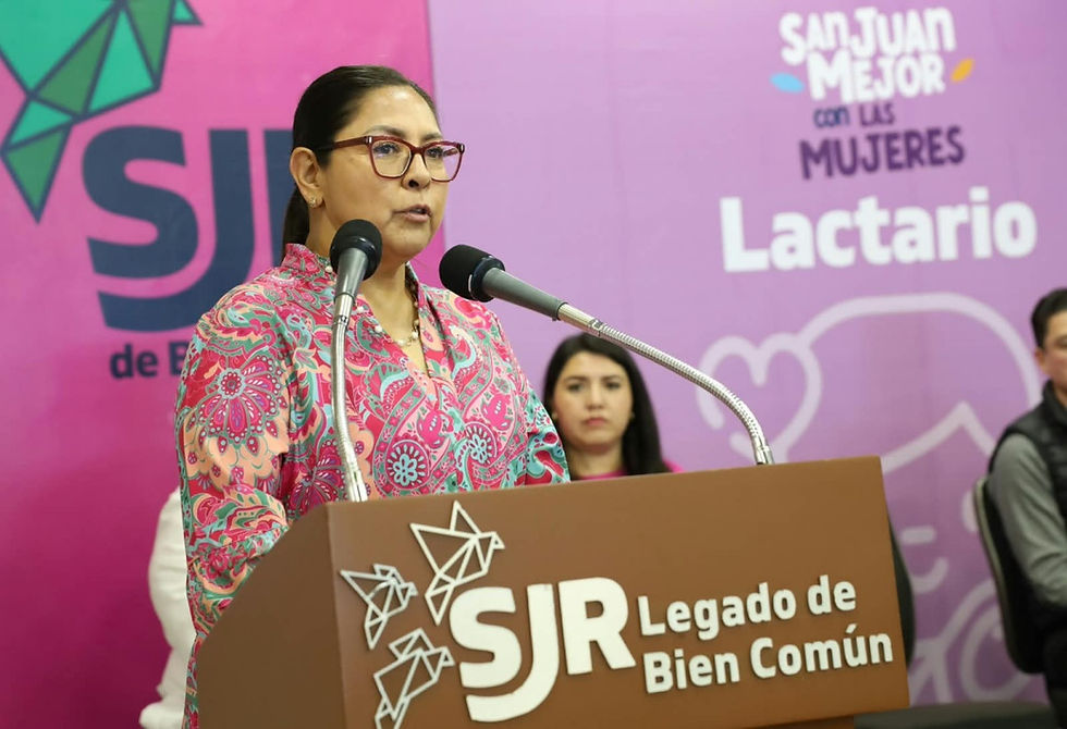 San Juan del Río inaugura lactario gratuito en Ciudad Vive Oriente.