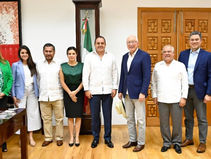 SE REÚNE CUAUHTÉMOC BLANCO CON EMBAJADOR DE ESTADOS UNIDOS.