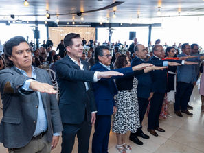 TOMA PROTESTA GOBERNADOR AL CONSEJO DIRECTIVO DEL COLEGIO DE ARQUITECTOS DEL ESTADO DE QUERÉTARO.   