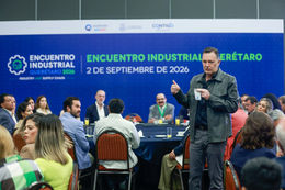 Querétaro ofrece certeza, talento y condiciones de desarrollo para el sector empresarial: Mauricio Kuri.