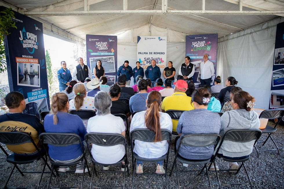 Es la cuarta ocasión que el alcalde sanjuanense regresa a una comunidad para dar seguimiento a los acuerdos establecidos durante su visita a las localidades de la demarcación.