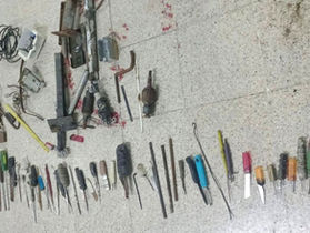 ASEGURAN MÁS DE 2 MIL OBJETOS EN REVISIÓN DEL CENTRO PENITENCIARIO.