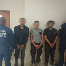 Fueron asegurados tres sujetos con droga y armas prohibidas.