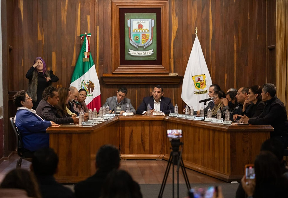 El alcalde sanjuanense precisó que la iniciativa de Ley de Ingresos 2026 no contempla incrementar el impuesto predial o alguna otra contribución de las que recauda el municipio de San Juan del Río.
