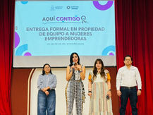IMPULSA ST AUTONOMÍA ECONÓMICA DE MUJERES CON ENTREGA DE EQUIPAMIENTO.