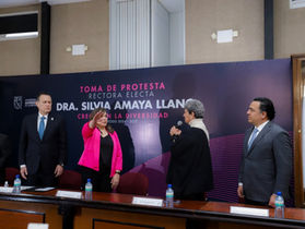 RATIFICA GOBERNADOR APOYO A LA NUEVA RECTORA DE LA UAQ.