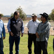 JAPAM invierte 250 mil pesos en restaurar el Bordo San Benito en Santa Bárbara La Cueva.