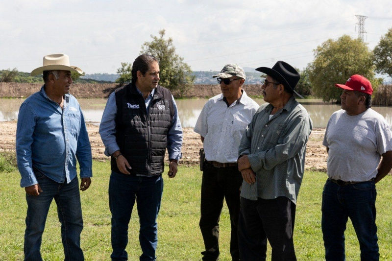 JAPAM invierte 250 mil pesos en restaurar el Bordo San Benito en Santa Bárbara La Cueva.