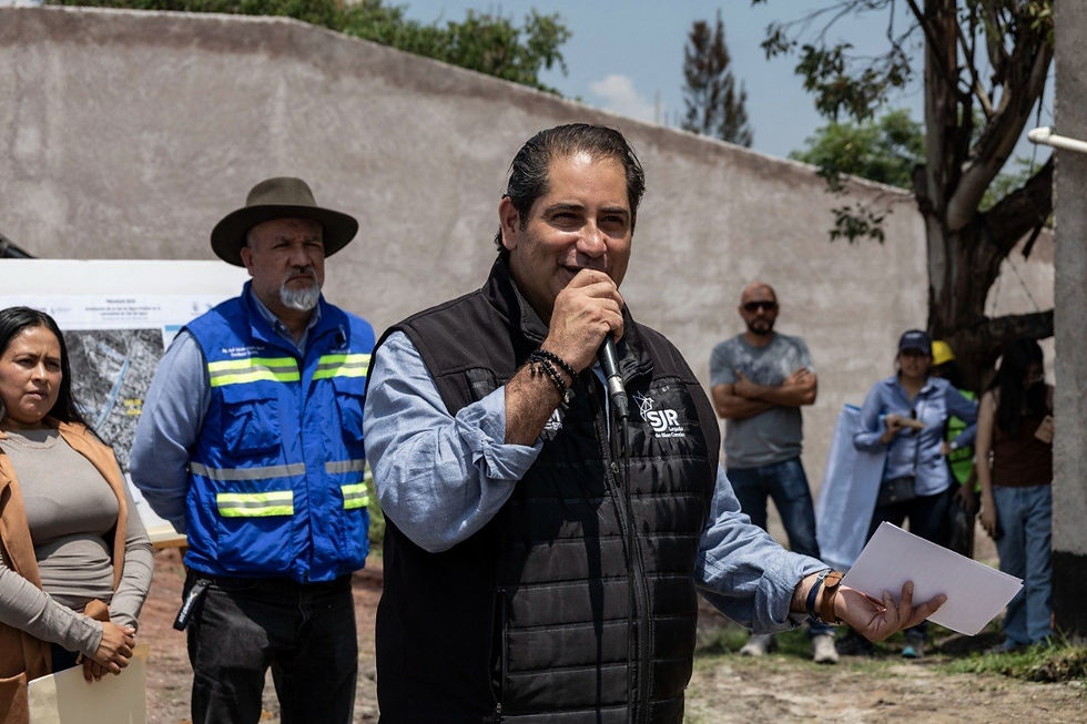 Inician la ampliación de la red de agua potable en San Juan del Río, beneficiando a 180 habitantes con mejor acceso al recurso hídrico.