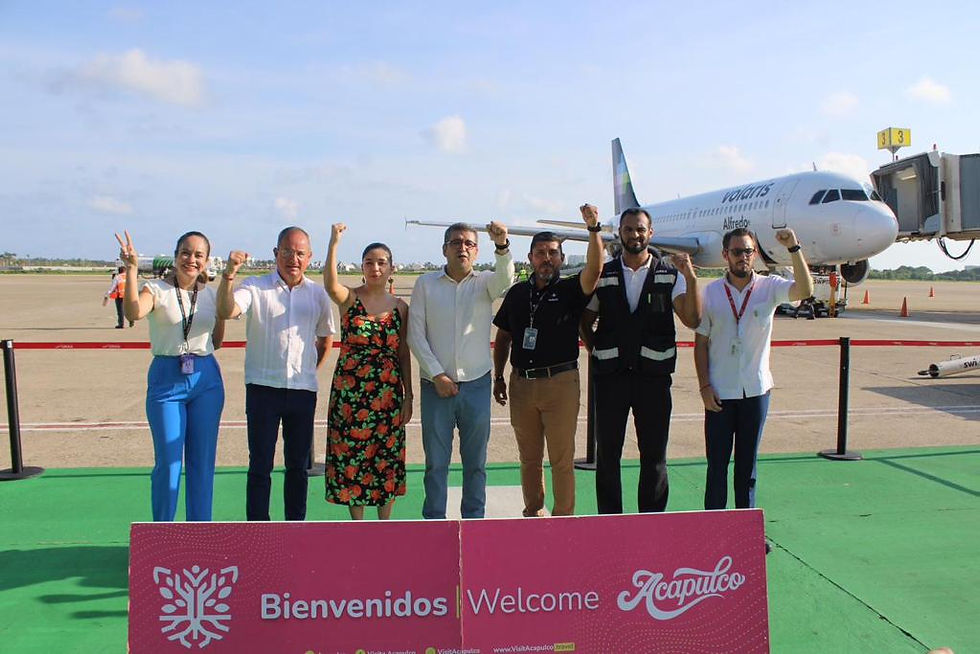 De cara al inicio de la Temporada Vacacional de Verano 2023 y como se había anunciado, los destinos de Guerrero, tanto el Puerto de Acapulco como el Binomio de Playa Ixtapa-Zihuatanejo recibieron vuelos provenientes de la zona del Bajío del país, con lo cual incrementa el número de visitantes a Guerrero a través de las nuevas rutas aéreas nacionales.