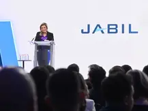 INAUGURA MARU CAMPOS TERCERA PLANTA DE JABIL.