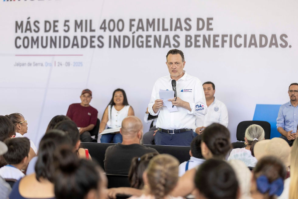ENTREGA GOBERNADOR APOYOS SOCIALES A COMUNIDADES INDÍGENAS DE JALPAN DE SERRA.