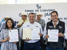 JAPAM, Gobierno Municipal y CONAFOR renuevan convenio ‘Raíces del Agua’.
